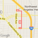 morning run route map