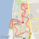 Running Route Week 1 route map