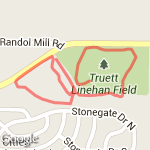 Lucas and Roger Route 3 route map