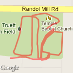 Lucas and Roger route4 route map