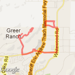 1/2 marathon prep route map