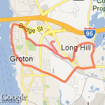 7 mile loop route map