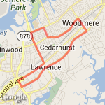 6 mile circle route map