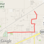 3 to Alison route map