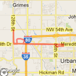 9.93 on 9/3 route map