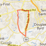 Long Route route map