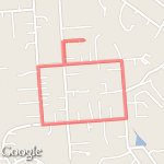 Ellie walk route map