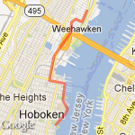 to kathy's route map