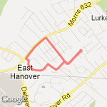 2 mile loop route map