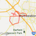 26 mile route route map