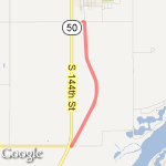 Buffulo Rd. to Springfield route map