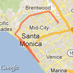 Bike ride to shereens house route map