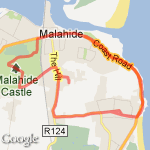Malahide/Portmarnock 10km route map