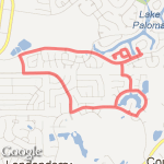 5mile from Creekside route map