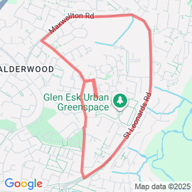 Calderwood Loop - 4.00 Km route in G74 3DL