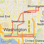 Capitol Run route map