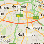 6.5 Km Delfini Road route map