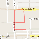 Silverado XC Course route map