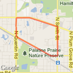 Smith Loop route map