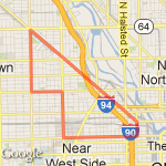6miles loop route map
