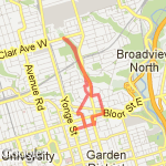 comfort valley route map