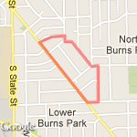 Prospect-Packard route map