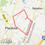 Sweet Hill/Crane Crossing loop route map