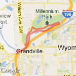 Saturday Kent Trail run route map