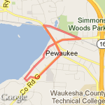 Around the hood route map