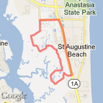 Jen through Marsh Creek route map