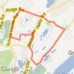 7 Miler route map