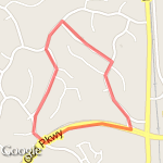 Jump-Start Run route map