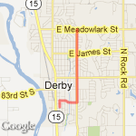 Derby 4 route map