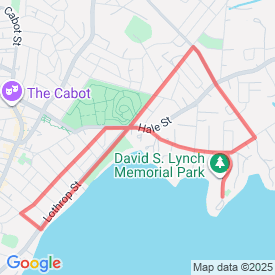 Coastal 5K FINAL - 4.83 Km route in Beverly