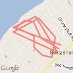 Alpine Park route map