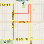 Runmyroute lab route map