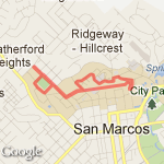 Campus Loop route map