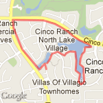 School & big lake x1 route map