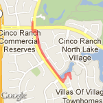 school & back route map