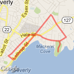 Coastal 5K FINAL route map