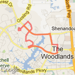 6miles from Villa -no trail route map