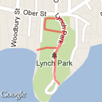 kids challenge route map