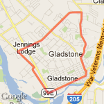 5 mile neighborhood route map