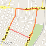 NewBridge and BriarCliffe route map