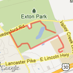 CFS XC COURSE route map