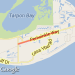 Tarpon and back route map