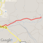 12 mile route map