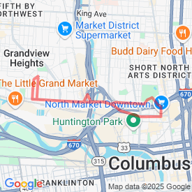 Run My Route - Running Map around park st