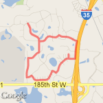 2.7 Around the neighborhood route map