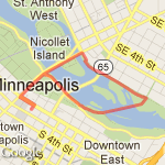 Stone Arch and Around route map